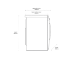 Samsung Series 6 WW90DG6U85LEU1 Bespoke AI Front-Load 9 kg 1400 Spin Washing Machine White - Image 11