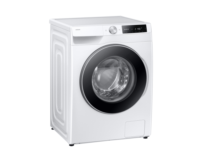 Samsung Series 6 WW90DG6U85LEU1 Bespoke AI Front-Load 9 kg 1400 Spin Washing Machine White - Image 3