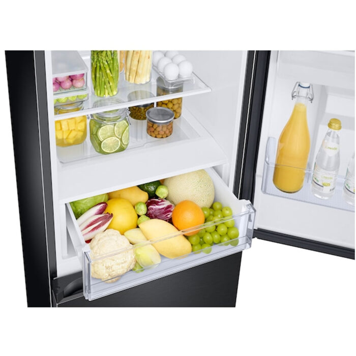 Samsung Series 7 RB34C632EBNEU SpaceMax 341L Non-Plumbed Frost Free Fridge Freezer Black - Image 3