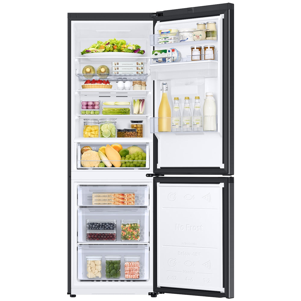 samsung-series-7-rb34c632ebneu-spacemax-341l-non-plumbed-frost-free-fridge-freezer-black-1199456077 Samsung Series 7 RB34C632EBNEU SpaceMax 341L Non-Plumbed Frost Free Fridge Freezer Black - Image 2