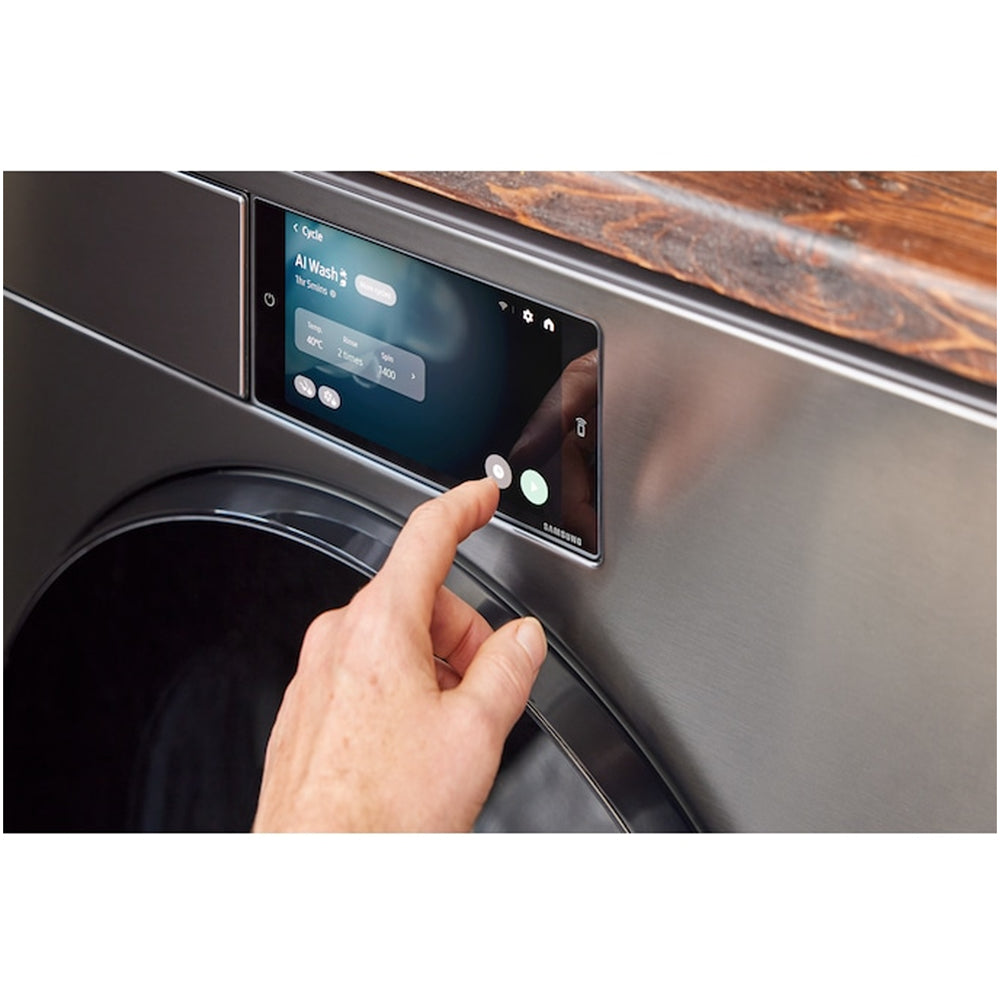 samsung-series-9-wf90f09c4su1-bespoke-ai-home-9kg-1400-spin-smart-washing-machine-dark-steel-1198628295 Samsung Series 9 WF90F09C4SU1 Bespoke AI Home 9kg 1400 Spin Smart Washing Machine Dark Steel - Image 4