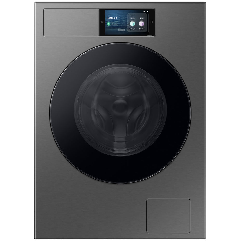 samsung-series-9-wf90f09c4su1-bespoke-ai-home-9kg-1400-spin-smart-washing-machine-dark-steel-1198628298 Samsung Series 9 WF90F09C4SU1 Bespoke AI Home 9kg 1400 Spin Smart Washing Machine Dark Steel - Image 1