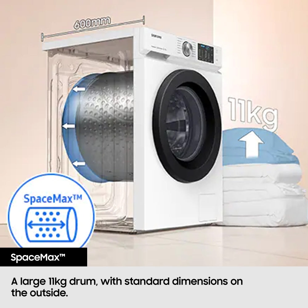 samsung-ww11dg6b25lbu1-11kg-1400-spin-washing-machine-black-1082426114 Samsung WW11DG6B25LBU1 11kg 1400 Spin Washing Machine Black - A Rated - Image 4