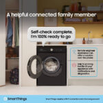 Samsung WW11DG6B25LBU1 11kg 1400 Spin Washing Machine Black - A Rated - Image 7