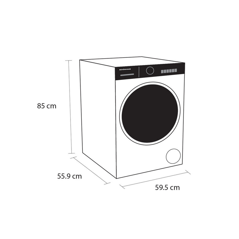 schonhaus-wdsf0110614aw-10-6-kg-1400-spin-washer-dryer-white-1088880184 Schonhaus WDSF0110614AW 10+6 kg 1400 Spin Washer Dryer White - Image 9