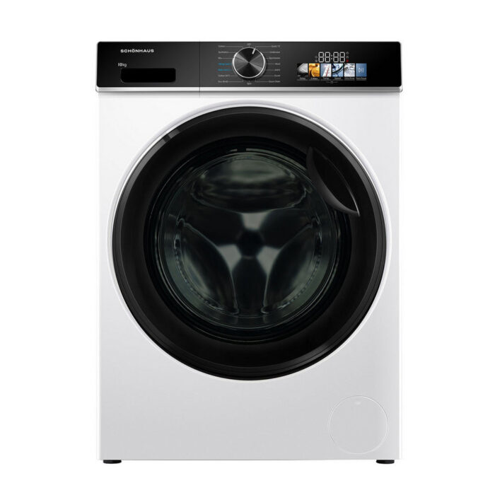 Schonhaus WMSF011014AW 10kg 1400 Spin Freestanding Washing Machine White - Image 1
