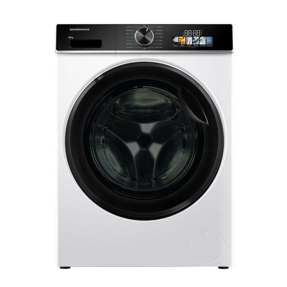 schonhaus-wmsf011014aw-10kg-1400-spin-freestanding-washing-machine-white-10kg-1089167749 Schonhaus WMSF011014AW 10kg 1400 Spin Freestanding Washing Machine White - Image 1