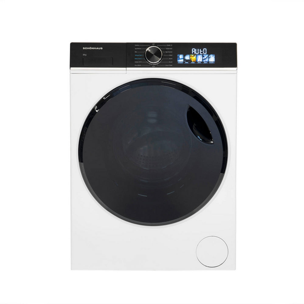 schonhaus-wmsf01814aw-8kg-1400-spin-freestanding-washing-machine-white-8-kg-1089167789 Schonhaus WMSF01814AW 8kg 1400 Spin Freestanding Washing Machine White - Image 1