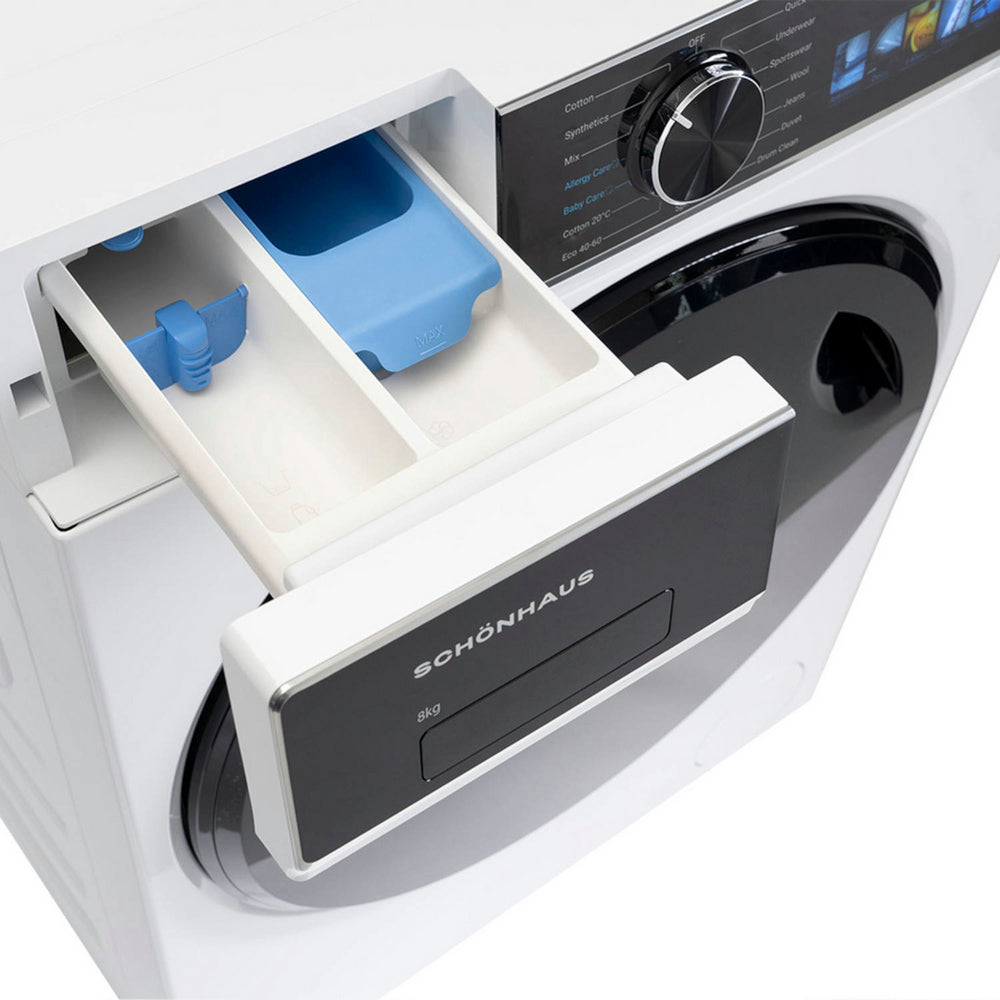 schonhaus-wmsf01814aw-8kg-1400-spin-freestanding-washing-machine-white-8-kg-1089167815 Schonhaus WMSF01814AW 8kg 1400 Spin Freestanding Washing Machine White - Image 5