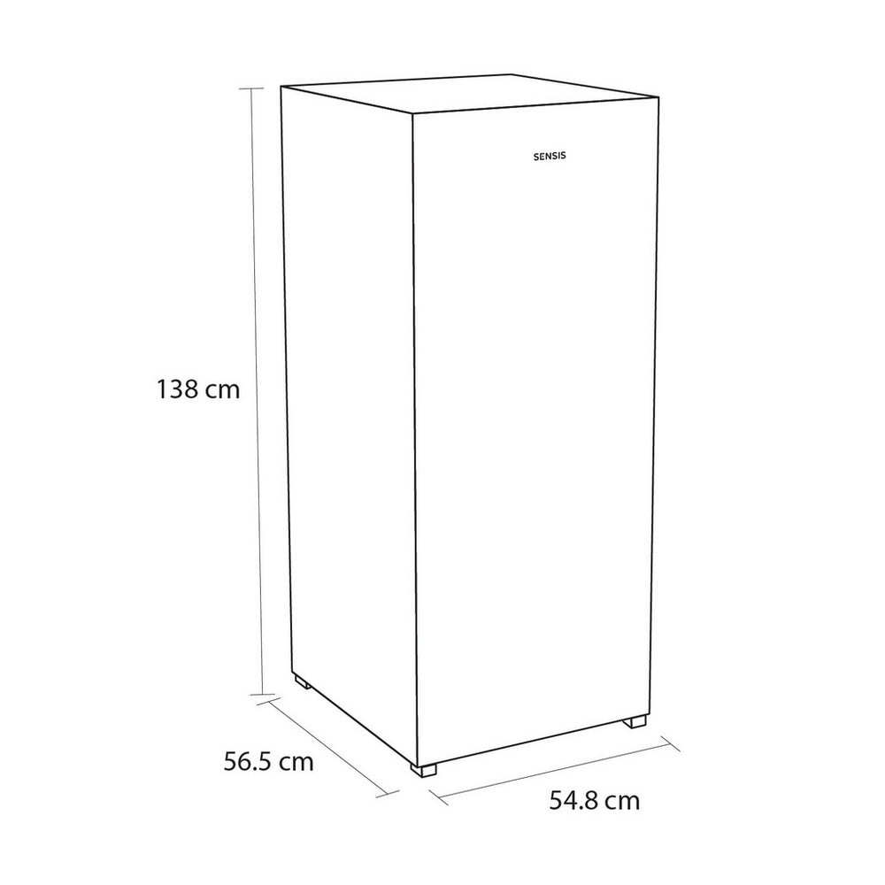 sensis-rftlf01z54ew-54-8cm-freestanding-low-frost-tall-freezer-white-1088046643 Sensis RFTLF01Z54EW 54.8cm Freestanding Low Frost Tall Freezer White - Image 3