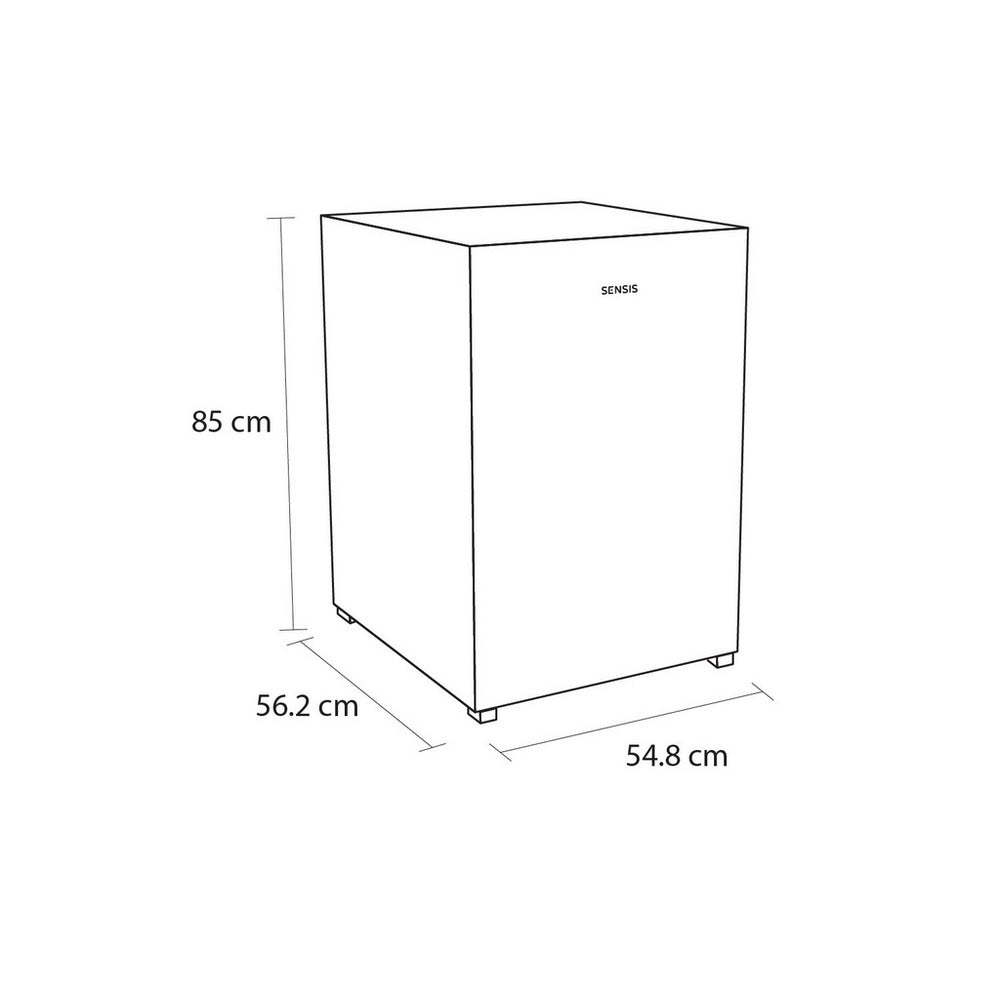 sensis-rfucf01f54ew-54-8cm-freestanding-undercounter-larder-fridge-white-1087862078 Sensis RFUCF01F54EW 54.8cm Freestanding Undercounter Larder Fridge White - Image 3