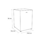 Sensis RFUCF01L54EW 54.8cm Freestanding Undercounter Larder Fridge White - Image 3