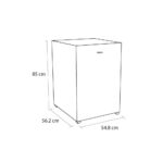 Sensis RFUCF01Z54EW 54.8cm Freestanding Undercounter Freezer White - Image 3
