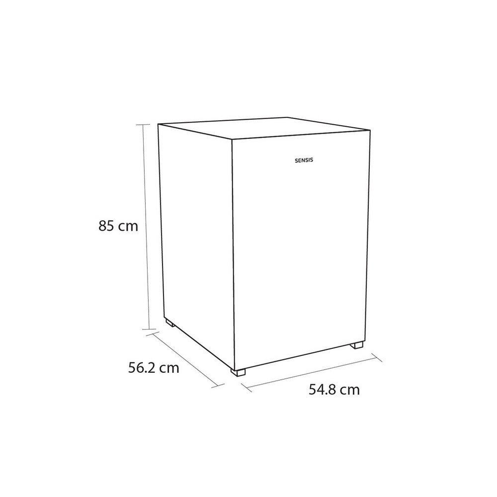 sensis-rfucf01z54ew-54-8cm-freestanding-undercounter-freezer-white-1087862087 Sensis RFUCF01Z54EW 54.8cm Freestanding Undercounter Freezer White - Image 3
