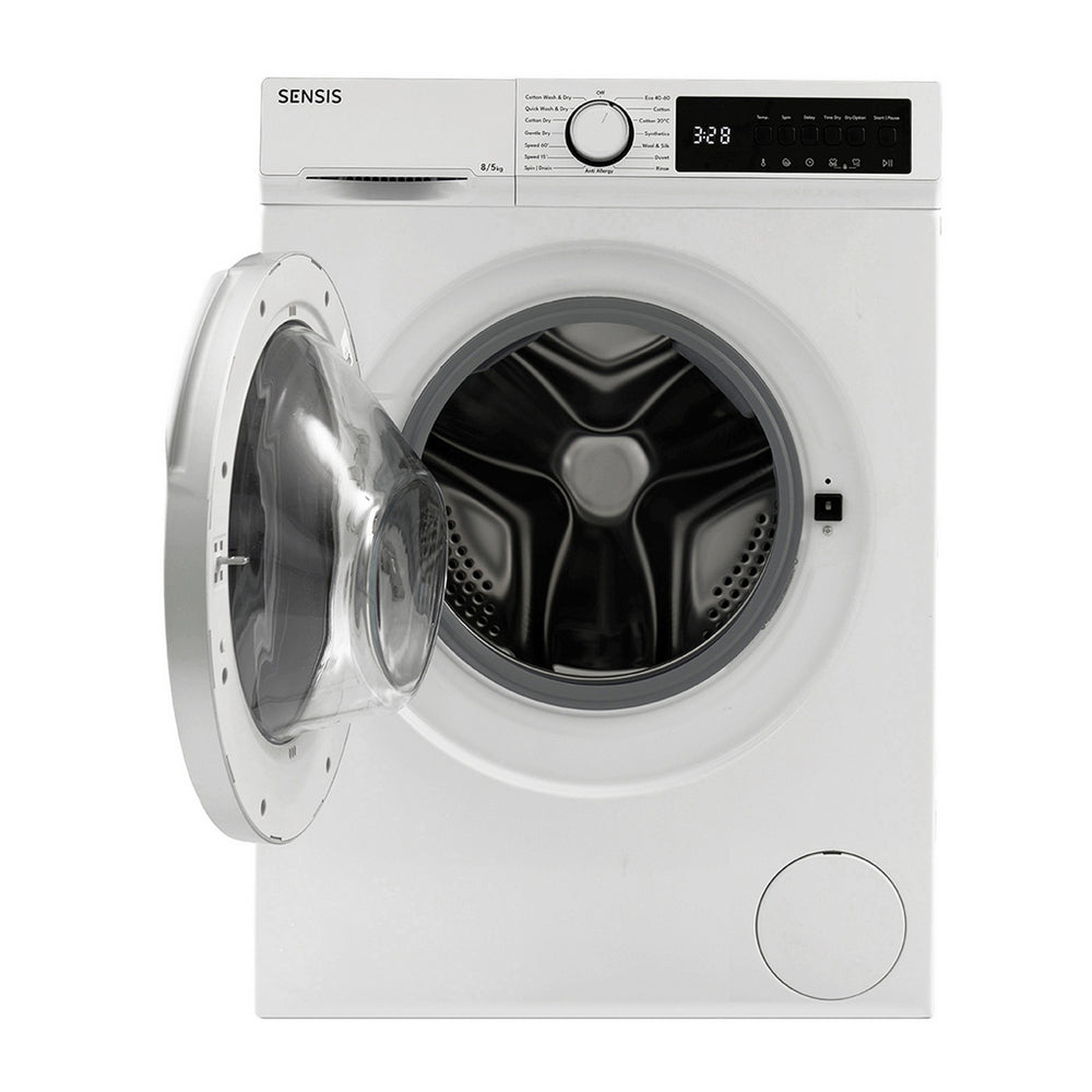 sensis-wdf018514aw-8-5kg-1400-spin-washer-dryer-white-1087862121 Sensis WDF018514AW 8+5kg 1400 Spin Washer Dryer White - Image 2