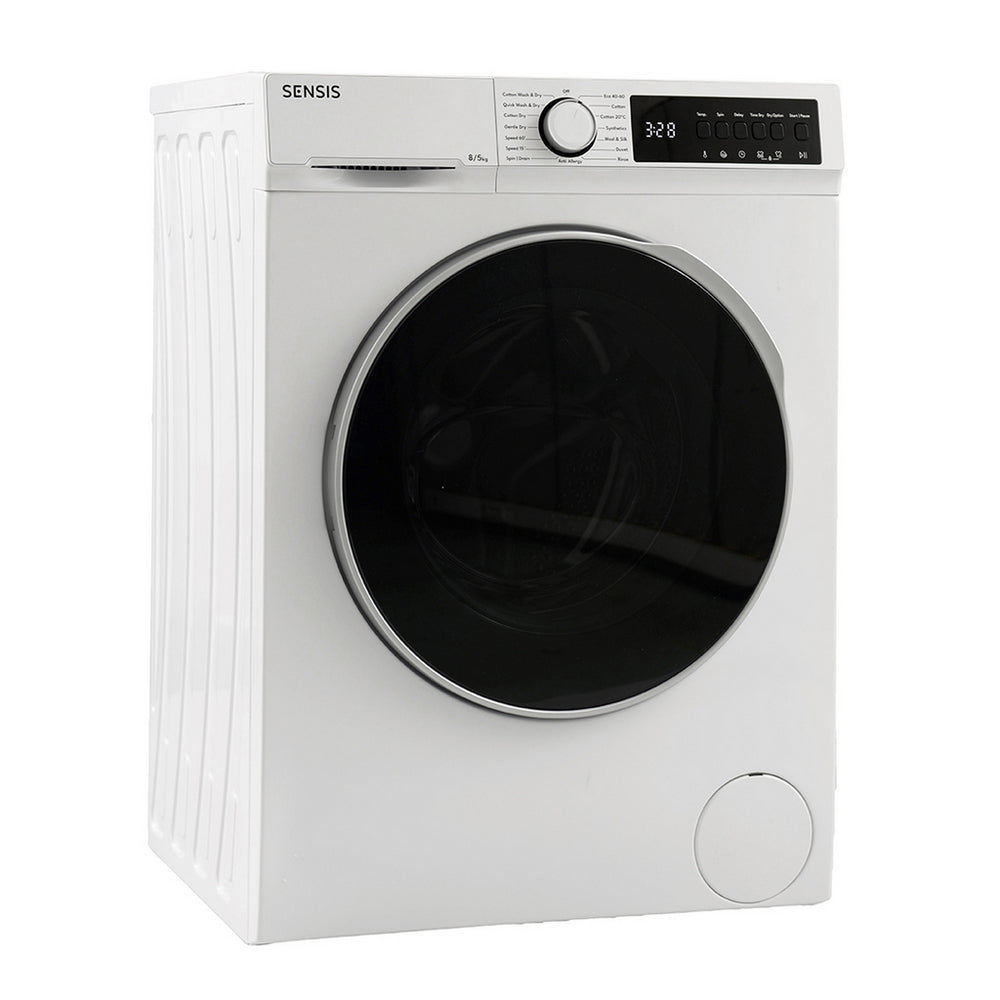 sensis-wdf018514aw-8-5kg-1400-spin-washer-dryer-white-1087862124 Sensis WDF018514AW 8+5kg 1400 Spin Washer Dryer White - Image 4