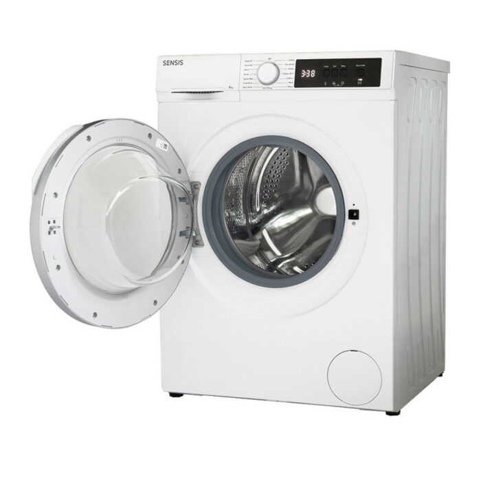 Sensis WMF01814AW 8kg 1400 Spin Washing Machine White - Image 2