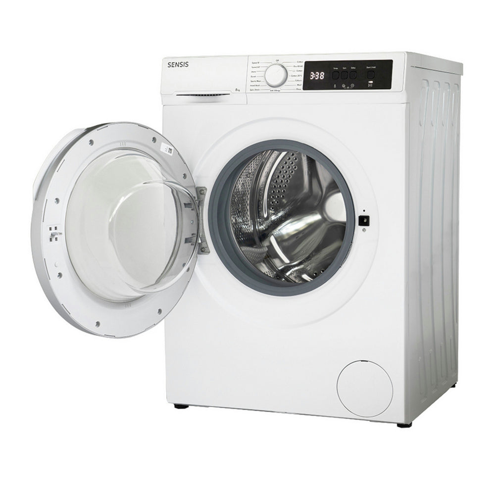 sensis-wmf01814aw-8kg-1400-spin-washing-machine-white-8kg-1087693468 Sensis WMF01814AW 8kg 1400 Spin Washing Machine White - Image 2