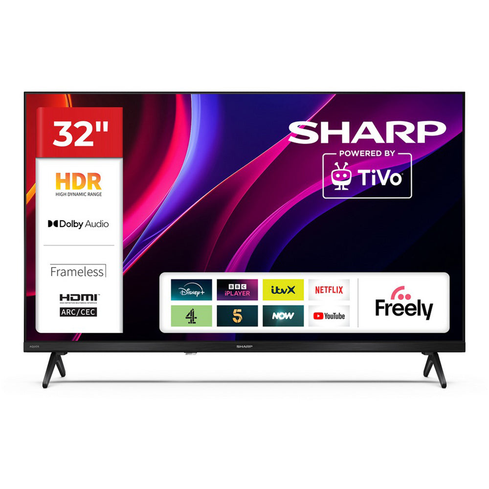 sharp-1t-c32he2245kb-hdr-led-smart-tivo-tv-with-freely-2025-32-inch-1183527654 Sharp 1T-C32HE2245KB HDR LED Smart TiVO TV with Freely 2025 - Image 1