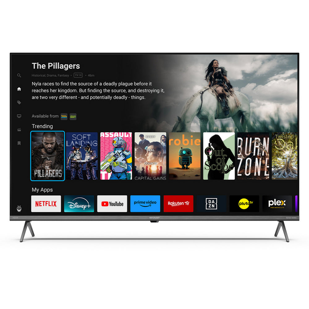 sharp-4t-c43gm6245ks-43-inch-4k-uhd-quantum-dot-frameless-smart-tivo-tv-2024-43-inch-1082427787 Sharp 4T-C43GM6245KS 43 Inch 4K UHD Quantum Dot Frameless Smart TiVo TV 2024 - Image 2