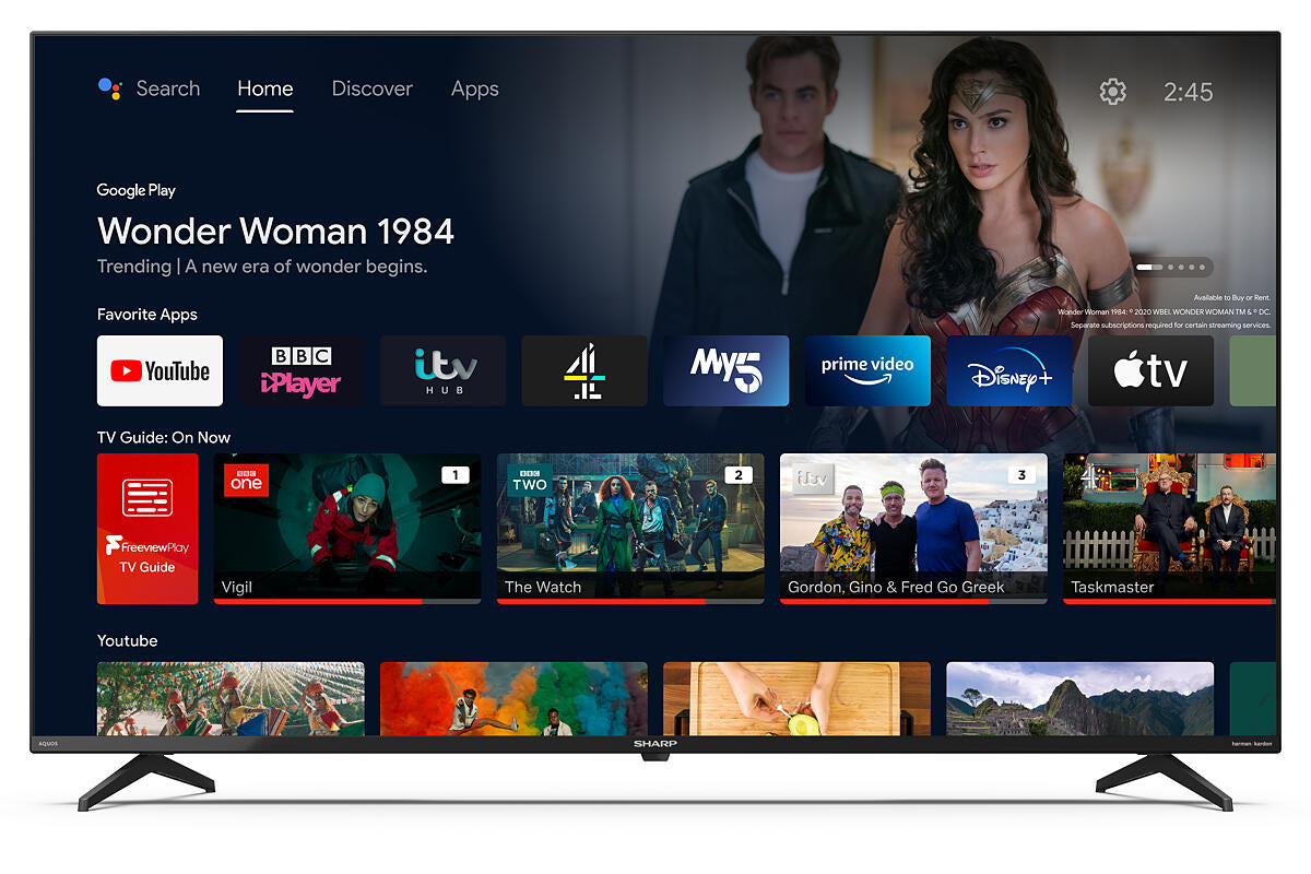 sharp-4t-c55fn2kl2ab-55-inch-4k-ultra-hd-smart-tv-55-inch-1082427944 Sharp 4T-C55FN2KL2AB 55 Inch 4K Ultra HD Smart TV - Image 2