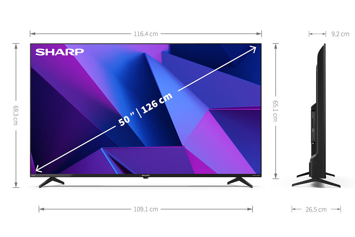 sharp-4t-c55fn2kl2ab-55-inch-4k-ultra-hd-smart-tv-55-inch-1082427953 Sharp 4T-C55FN2KL2AB 55 Inch 4K Ultra HD Smart TV - Image 8
