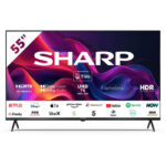Sharp 4T-C55GK4245KB 55 Inch 4K UHD Frameless Smart Tivo TV 2024