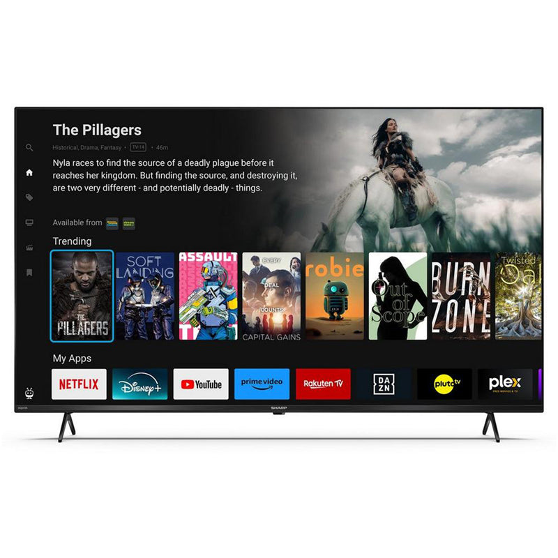 sharp-4t-c55gk4245kb-55-inch-4k-uhd-frameless-smart-tivo-tv-2024-55-inch-1082428001 Sharp 4T-C55GK4245KB 55 Inch 4K UHD Frameless Smart Tivo TV 2024 - Image 2