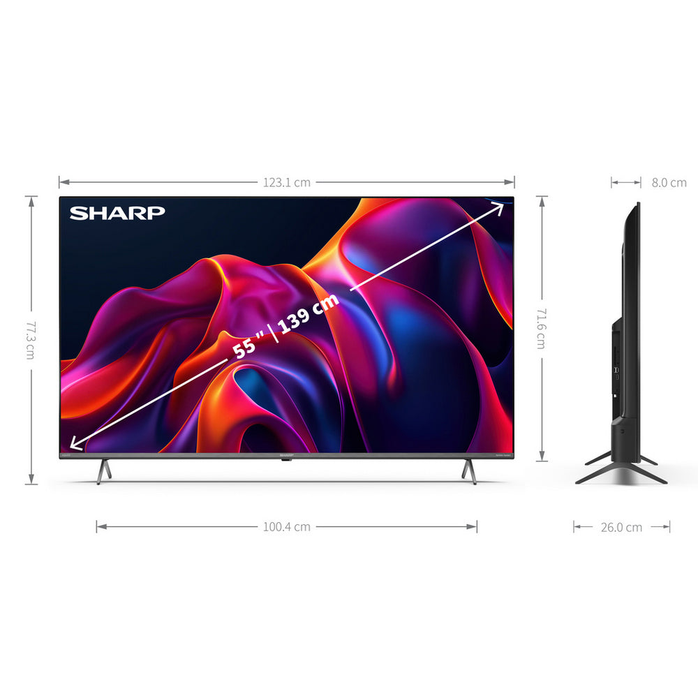 sharp-4t-c55gm6141kb-55-inch-4k-uhd-quantum-dot-frameless-smart-tivo-tv-2024-55-inch-1087693531 Sharp 4T-C55GM6141KB 55 Inch 4K UHD Quantum Dot Frameless Smart TiVo TV 2024 - Image 3