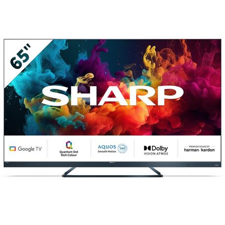 sharp-4t-c65fq5km2kg-65-inch-4k-uhd-quantum-dot-frameless-smart-google-tv-2024-65-inch-1082428118 Sharp 4T-C65FQ5KM2KG 65 Inch 4K UHD Quantum Dot Frameless Smart Google TV 2024 - Image 1