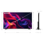 Sharp 4T-C70GK4245KB 70 Inch LED 4K Ultra HD Frameless Smart TV - Image 4