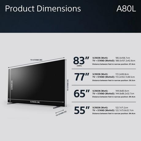 sony-xr83a84lpu-83-inch-a84l-4k-uhd-hdr-oled-google-smart-bravia-tv-1082433484 Sony XR83A84LPU 83 Inch A84L 4K UHD HDR OLED Google Smart Bravia TV - Image 14