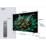 TCL 115C7K-UK 115 Inch Premium 4K QD-Mini LED UHD HDR Smart Google TV 2025 - Image 2