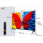 TCL 43V5C-UK 43 Inch V5C QLED Full HD HDR Google Smart TV 2025 - Image 2