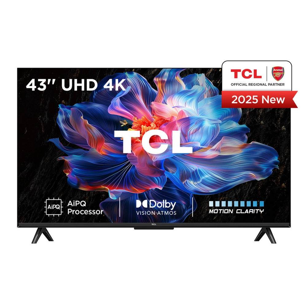 tcl-43v6c-uk-43-inch-v6c-4k-ultra-hd-hdr-direct-led-smart-google-tv-2025-43-inch-1109555321 TCL 43V6C-UK 43 Inch V6C 4K Ultra HD HDR Direct LED Smart Google TV 2025 - Image 1