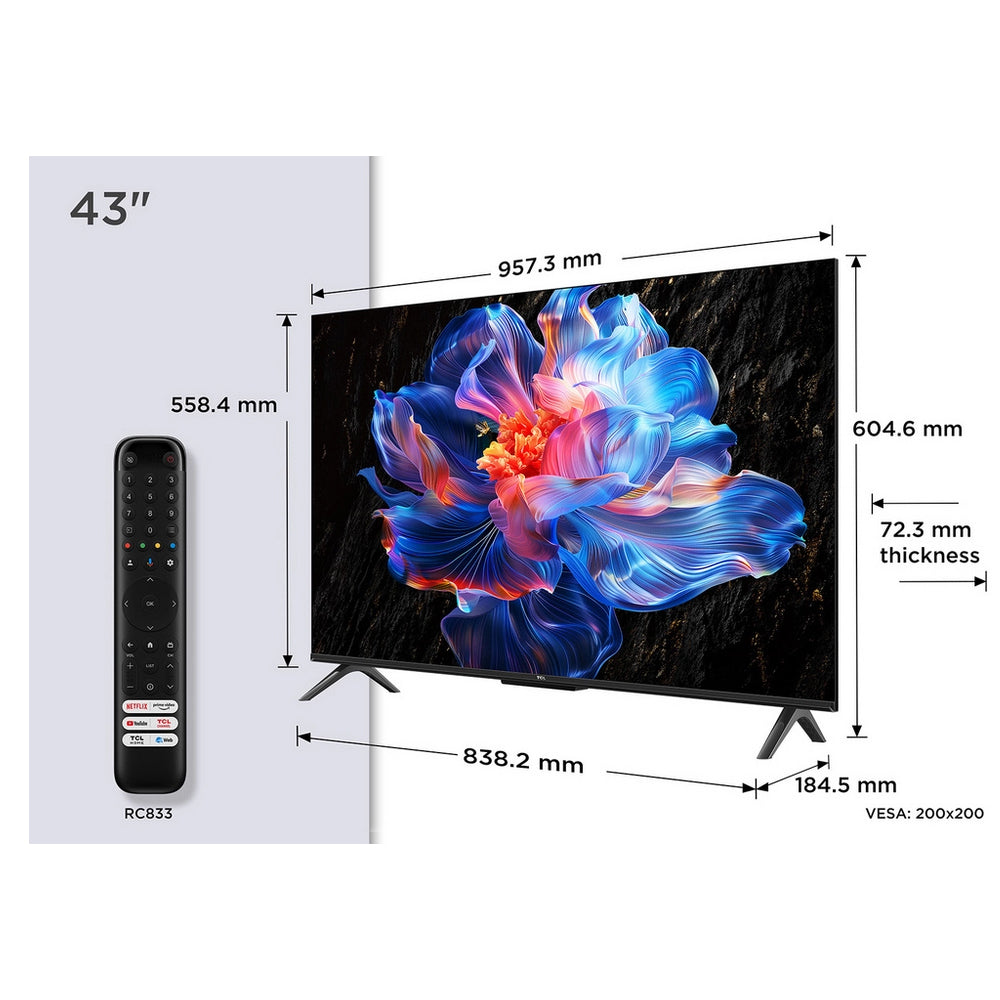 tcl-43v6c-uk-43-inch-v6c-4k-ultra-hd-hdr-direct-led-smart-google-tv-2025-43-inch-1109555338 TCL 43V6C-UK 43 Inch V6C 4K Ultra HD HDR Direct LED Smart Google TV 2025 - Image 9