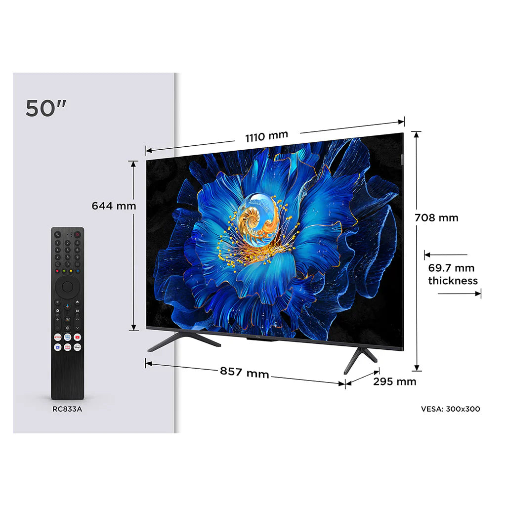 tcl-50c6ks-uk-50-inch-c6ks-premium-4k-ultra-hd-hdr-qd-mini-led-smart-tv-2025-50-inch-1154633423 TCL 50C6KS-UK 50 Inch C6KS Premium 4K Ultra HD HDR QD-Mini LED Smart TV 2025 - Image 2