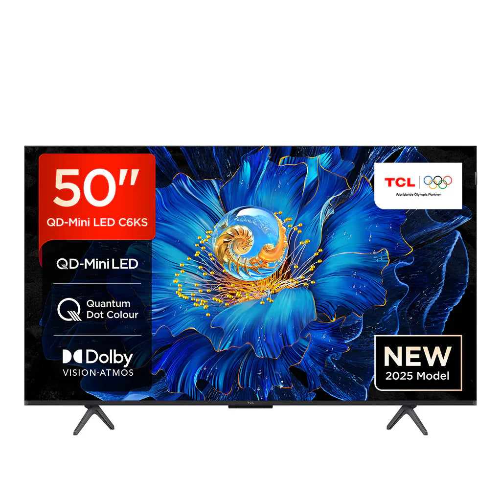 tcl-50c6ks-uk-50-inch-c6ks-premium-4k-ultra-hd-hdr-qd-mini-led-smart-tv-2025-50-inch-1154633427 TCL 50C6KS-UK 50 Inch C6KS Premium 4K Ultra HD HDR QD-Mini LED Smart TV 2025 - Image 1