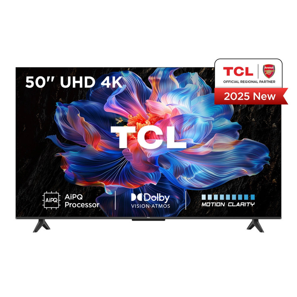 tcl-50v6c-uk-50-inch-v6c-4k-ultra-hd-hdr-direct-led-smart-google-tv-2025-50-inch-1109555383 TCL 50V6C-UK 50 Inch V6C 4K Ultra HD HDR Direct LED Smart Google TV 2025 - Image 1