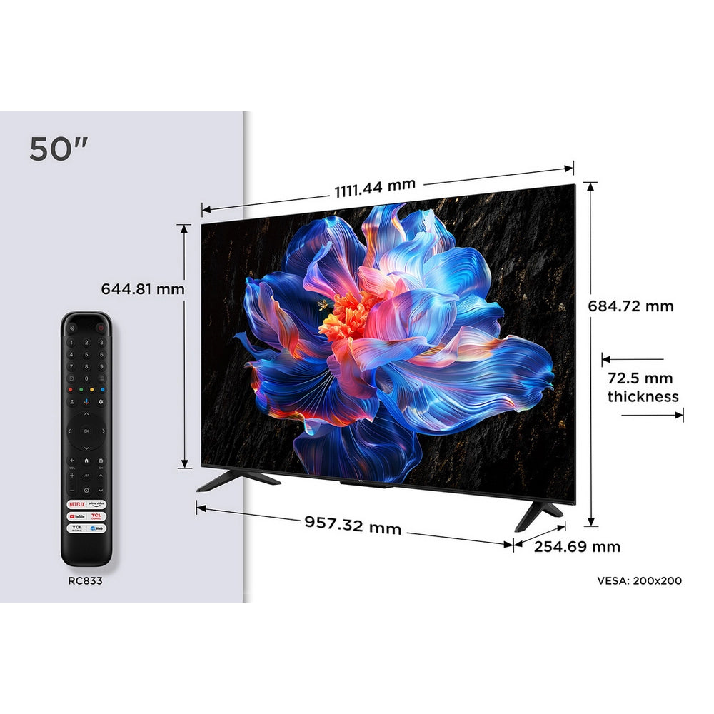 tcl-50v6c-uk-50-inch-v6c-4k-ultra-hd-hdr-direct-led-smart-google-tv-2025-50-inch-1110055003 TCL 50V6C-UK 50 Inch V6C 4K Ultra HD HDR Direct LED Smart Google TV 2025 - Image 5