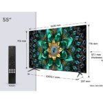 TCL 55Q6C-UK 55 Inch Q6C 4K Ultra HD HDR QD-Mini LED Smart Google TV 2025 - Image 2