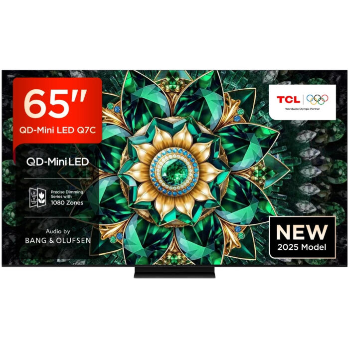 TCL 65Q7C-UK 65 Inch Q7C 4K Ultra HD HDR QD-Mini LED Smart Google TV 2025 - Image 1