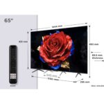 TCL 65T8C-UK 65 Inch T8C 4K QLED Ultra HD HDR Smart Google TV with 144Hz Motion Clarity Pro and Onkyo 2.1 sound 2025 - Image 5