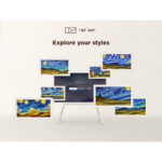 TCL 75A300W-UK 75 Inch NXTVISION A300W 4K Ultra HD QLED PRO HDR Google Frame TV 2025 - Image 9