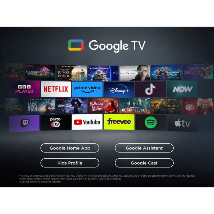 TCL 75C6KS-UK 75 Inch C6KS Premium 4K Ultra HD HDR QD-Mini LED Smart TV 2025 - Image 7