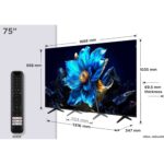 TCL 75P7K-UK 75 Inch P7K 4K QLED Ultra HD HDR Direct LED Smart Google TV 2025 - Image 2