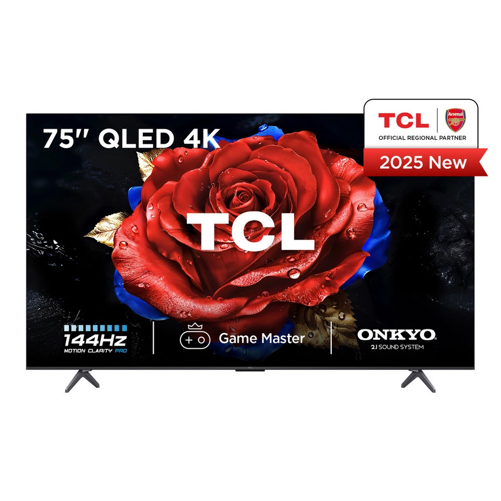tcl-75t8c-uk-75-inch-t8c-4k-qled-ultra-hd-hdr-smart-google-tv-with-144hz-motion-clarity-pro-and-onkyo-2-1-sound-2025-75-inch-1110055078 TCL 75T8C-UK 75 Inch T8C 4K QLED Ultra HD HDR Smart Google TV with 144Hz Motion Clarity Pro and Onkyo 2.1 sound 2025 - Image 1