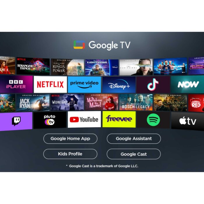 TCL 75T8C-UK 75 Inch T8C 4K QLED Ultra HD HDR Smart Google TV with 144Hz Motion Clarity Pro and Onkyo 2.1 sound 2025 - Image 10
