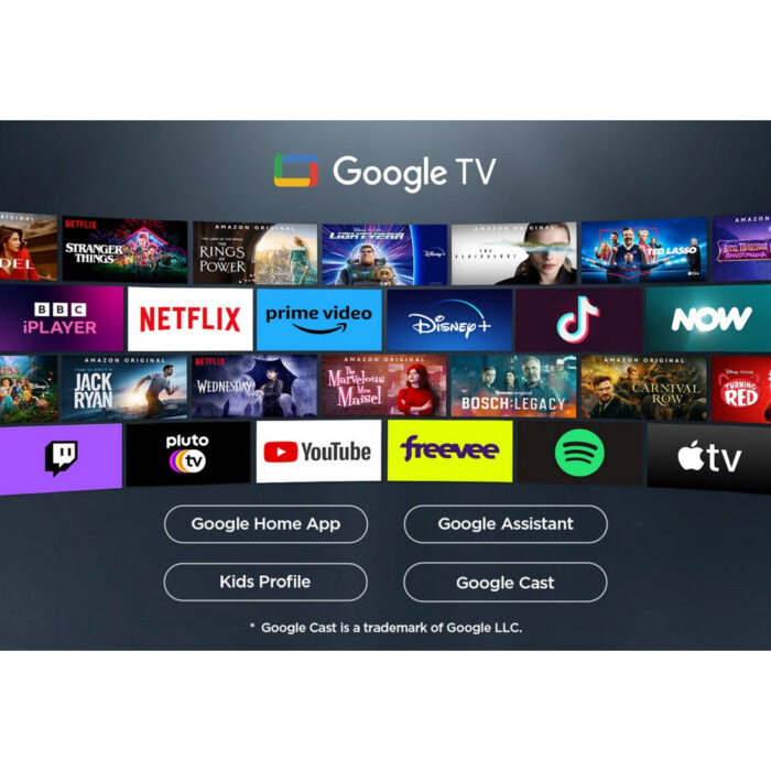 TCL 75V6C-UK 75 Inch V6C 4K Ultra HD HDR Direct LED Smart Google TV 2025 - Image 9