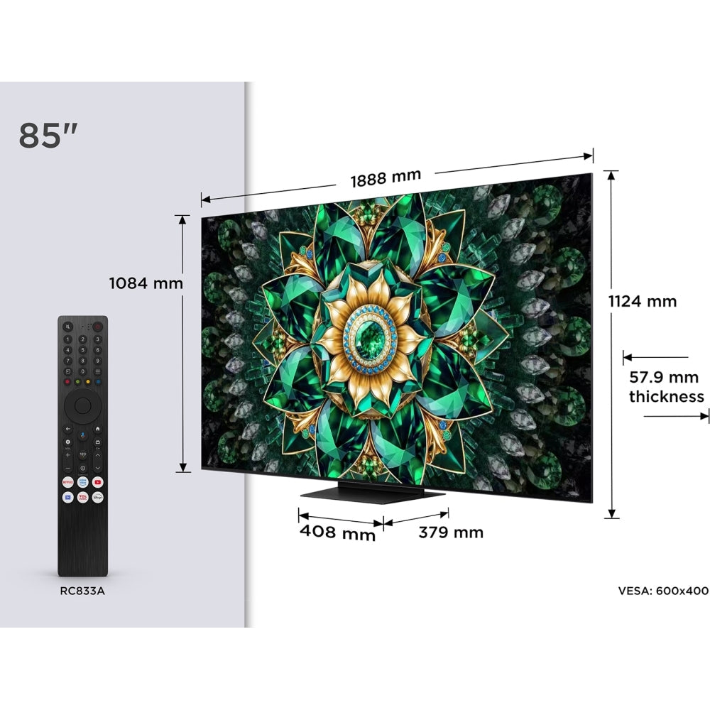 tcl-85q7c-uk-85-inch-q7c-4k-ultra-hd-hdr-qd-mini-led-smart-google-tv-2025-85-inch-1161234196 TCL 85Q7C-UK 85 Inch Q7C 4K Ultra HD HDR QD-Mini LED Smart Google TV 2025 - Image 2